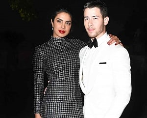 Priyanka-Nick at Ralph Lauren's golden birthday