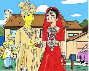 Priyanka-Nick Jonas enter Simpsons universe