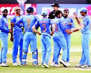 Rohit, Dhawan tons crush Pak