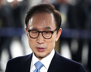 S. Korea ex-president Lee jailed for 15 years over corruption