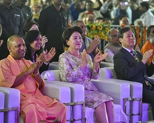 S Korean First Lady visits Queen Heo Memorial in Ayodhya, welcomes 'Ram Durbar'