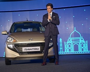 Shah Rukh & the Santro