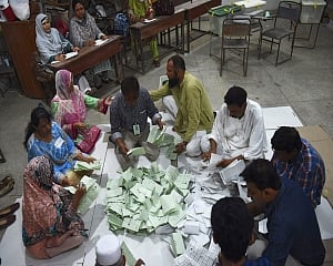 Sharif's PML-N improves showing in Pak by-polls; Imran's PTI front  runner