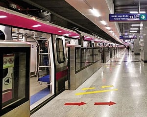 Shiv Vihar-Trilokpuri Sanjay Lake section of the Pink Line opens