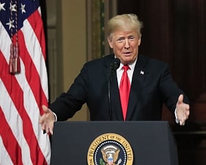 Trump says Federal Reserve 'out of control'