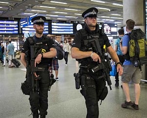 Two arrested over London airport drone disruption: Police