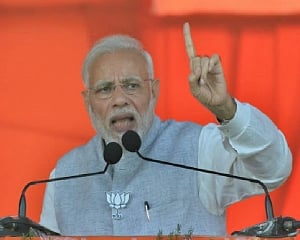 Where have you got your knowledge on Hinduism, PM asks Cong