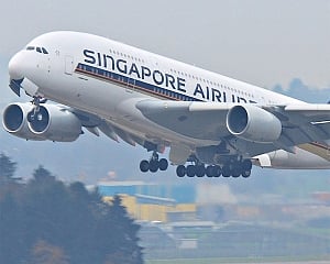 World's longest flight departs Singapore for New York