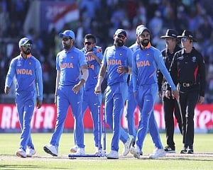 â€‹â€‹â€‹â€‹â€‹â€‹â€‹India all but through to semis thrashing West Indies by 125 runs