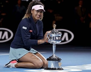 'Shocked' Osaka wins Australian Open to become world number one