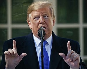 16 states sue Trump to stop him from using national emergency to  build border wall