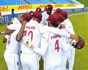 2nd Test: India put into bat, 'Giant Cornwall' makes his Windies debut