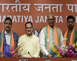 4 TDP Rajya Sabha members join BJP