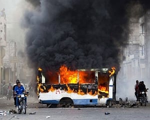 48-hour strike: Sporadic incidents of vandalism in West Bengal