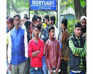 After confusion over mode of transport, bodies sent via road