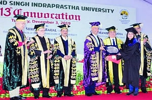 Annual convocation at IP varsity