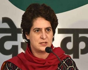 Any chances of action against some BJP leaders thrashing govt employees, asks Priyanka