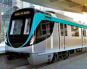 Aqua Line metro every 10 mins during peak hours from Monday