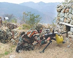 Army trooper killed in Pak firing along LoC