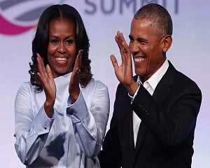 Barack and Michelle Obama sign deal to produce podcasts for Spotify
