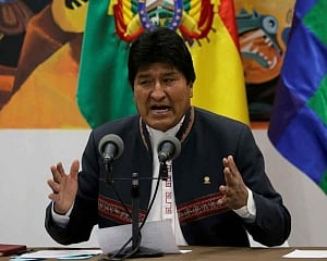 Bolivia's Morales claims victory in disputed election