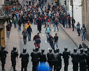 Clashes as Ecuador president declares state of emergency