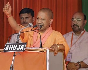Cong manifesto bundle of lies: Adityanath