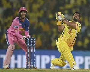 CSK post 175/5 against Rajasthan Royals