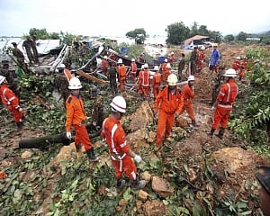Death toll in Myanmar landslide climbs to 56