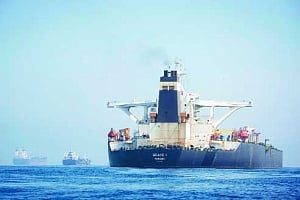 Detained Indian crew aboard Iranian oil tanker released