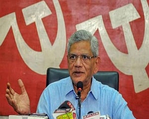 Detention of Yechury, Raja at Srinagar airport 'anti-democratic': CPI(M)