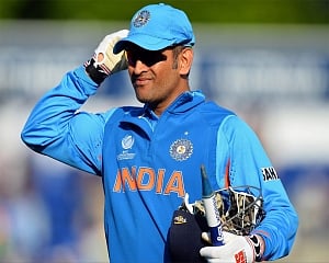 Dhoni misses 3rd ODI against NZ due to hamstring strain