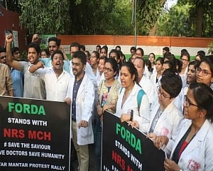 Doctors across India on day-long strike in solidarity with Kolkata medicos