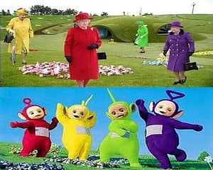 Elon Musk compares Queen Elizabeth II with Teletubbies