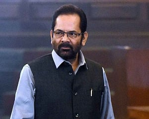 Fabricated stories being created against Modi, Shah: Naqvi