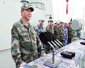 Farcical show of force