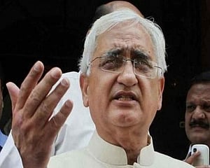 Finding something good Modi has done is like looking for needle in haystack: Khurshid