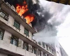 Fire breaks out at CGO complex in Delhi