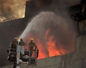 Fire breaks out in three-storey building in west Delhi