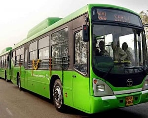Free bus ride scheme for women begins in Delhi