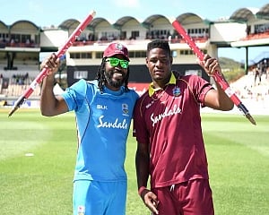 Gayle and Thomas lead Windies to series-levelling thrashing of England