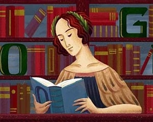 Google celebrates 1st woman to receive a doctorate