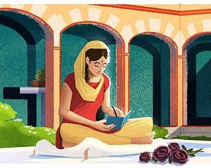 Google celebrates birth centenary of poet Amrita Pritam with special doodle
