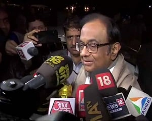 Happy to breath air of freedom: Chidambaram