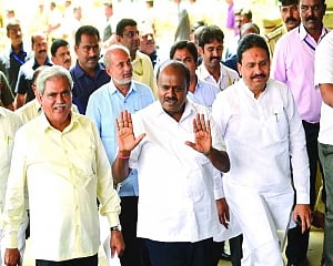 HDK to brave trust vote, startles all