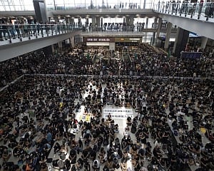 Hong Kong aims to reopen airport after protester shutdown