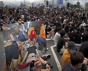 Hong Kong's 'leaderless' protesters mull next move