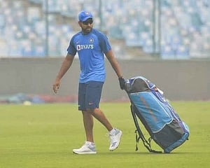 I don't like to put myself on forefront when I am captaining: Rohit