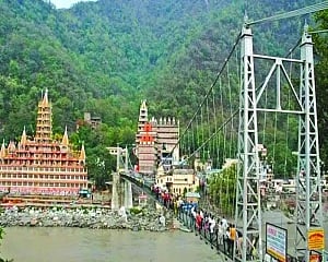 Iconic Lakshman Jhula  out of bounds for all