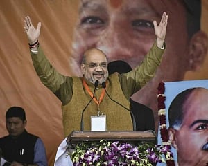 Illegal migrants are SP, BSP vote bank: Shah